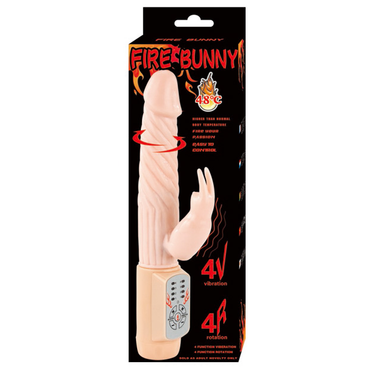 Vibratore Rabbit Riscaldante con Rotazioni e 12 Vibrazioni Rosa